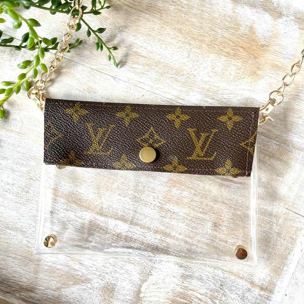 Clear Luxury Crossbody Stadium Bag